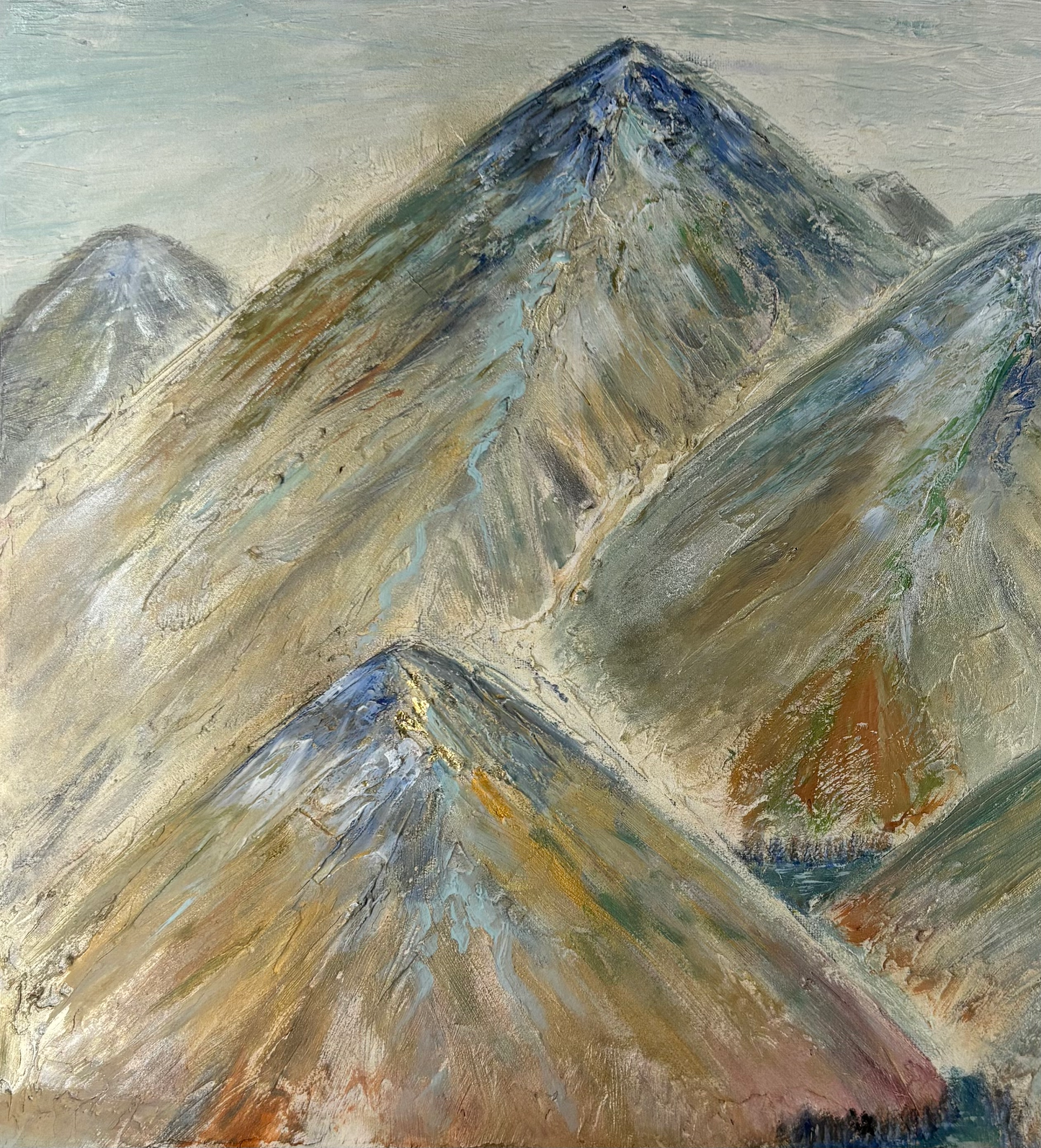 Original painting "One Day at a Time" including frame