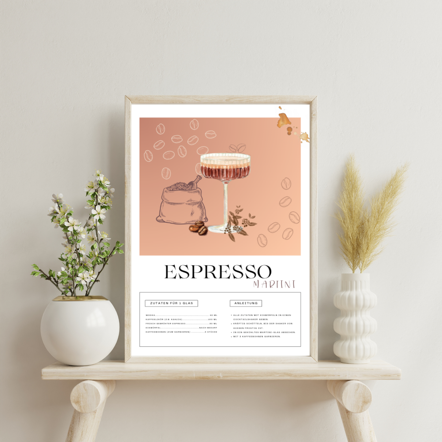 Poster "Espresso Martini"