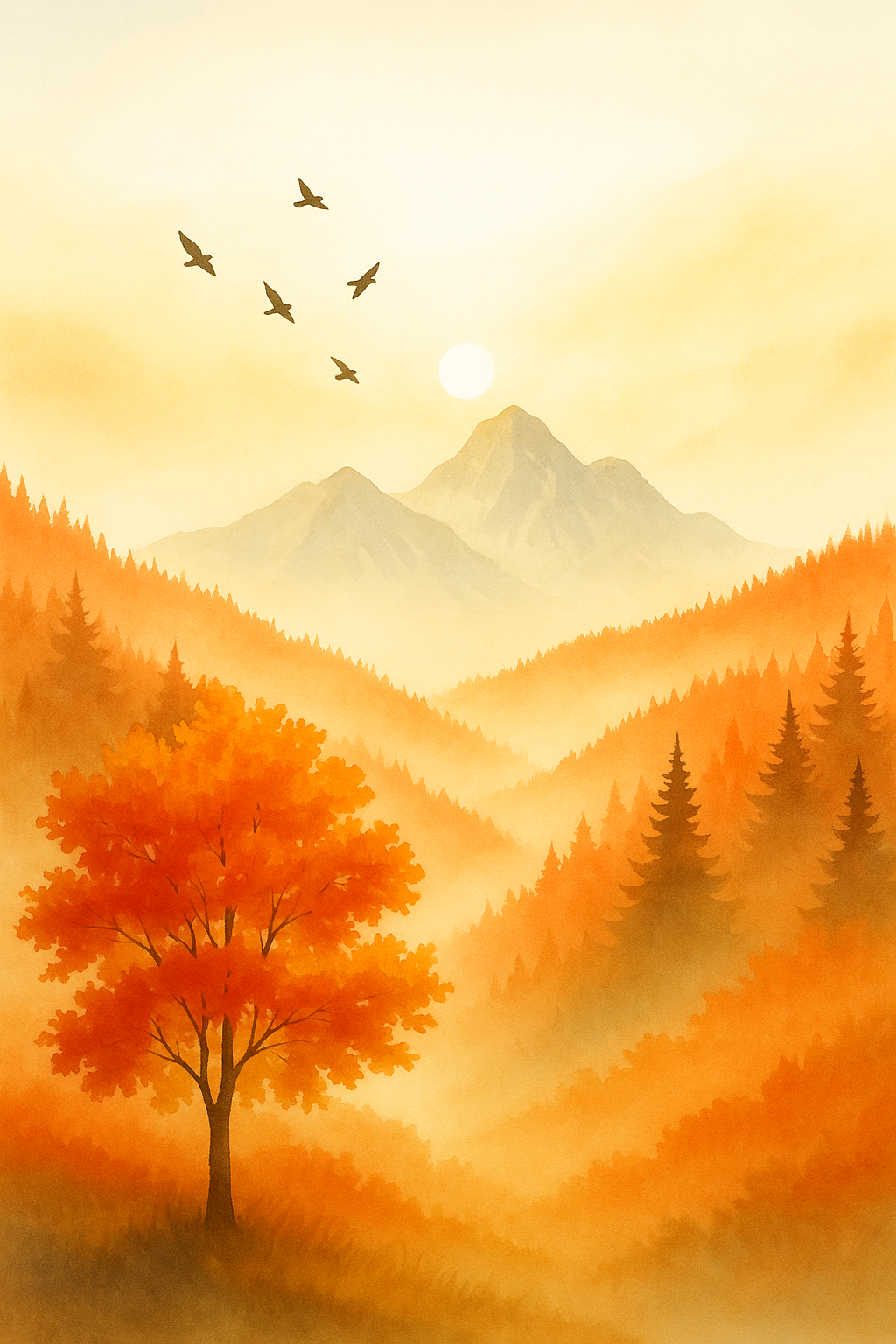 Wine & Paint - 06.12.2025 | 17:30 - 20:00 | Herbstgruß aus dem Himalaya | Baustelle_hl