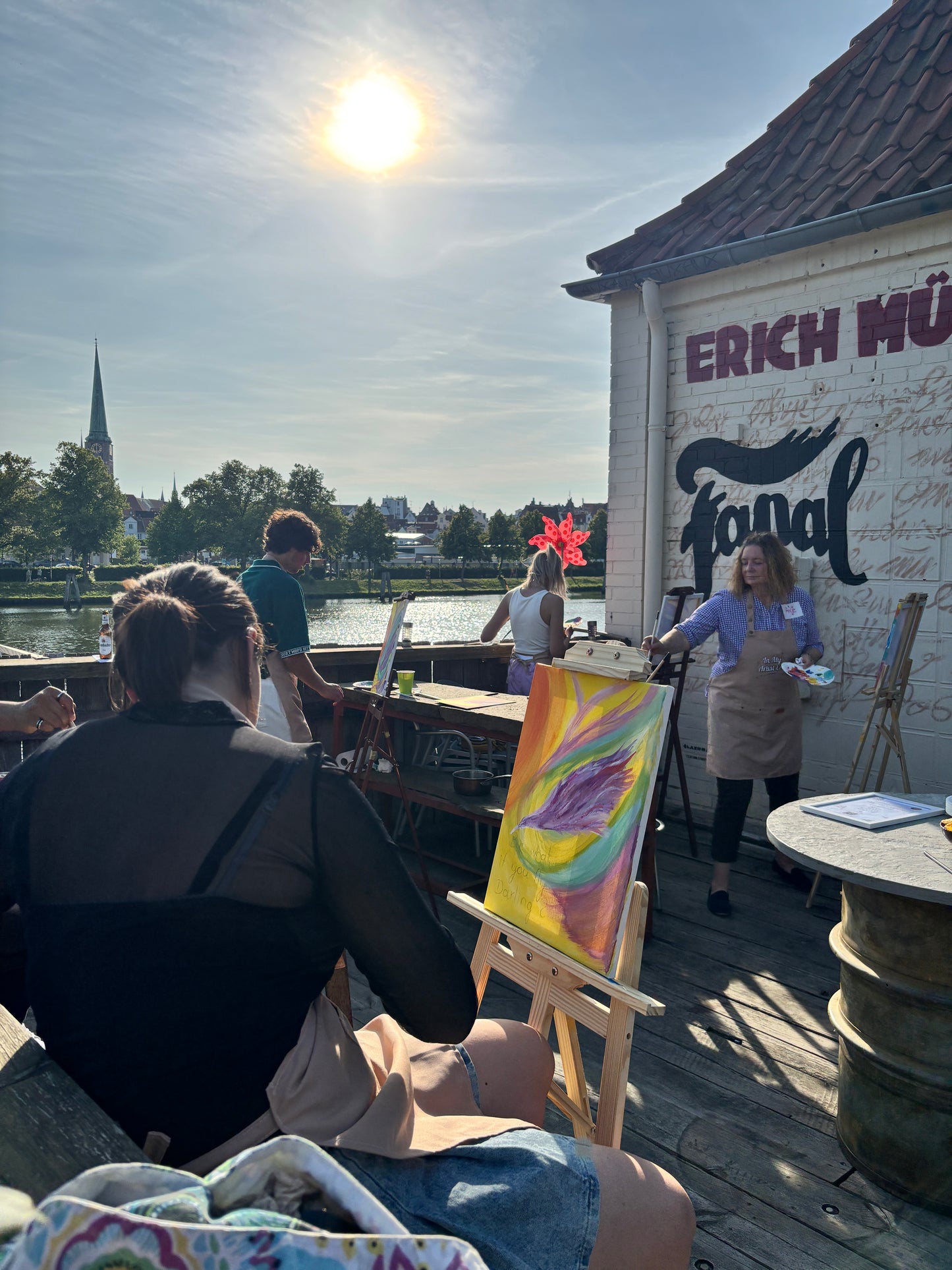 Wine & Paint - 06.12.2025 | 17:30 - 20:00 | Herbstgruß aus dem Himalaya | Baustelle_hl