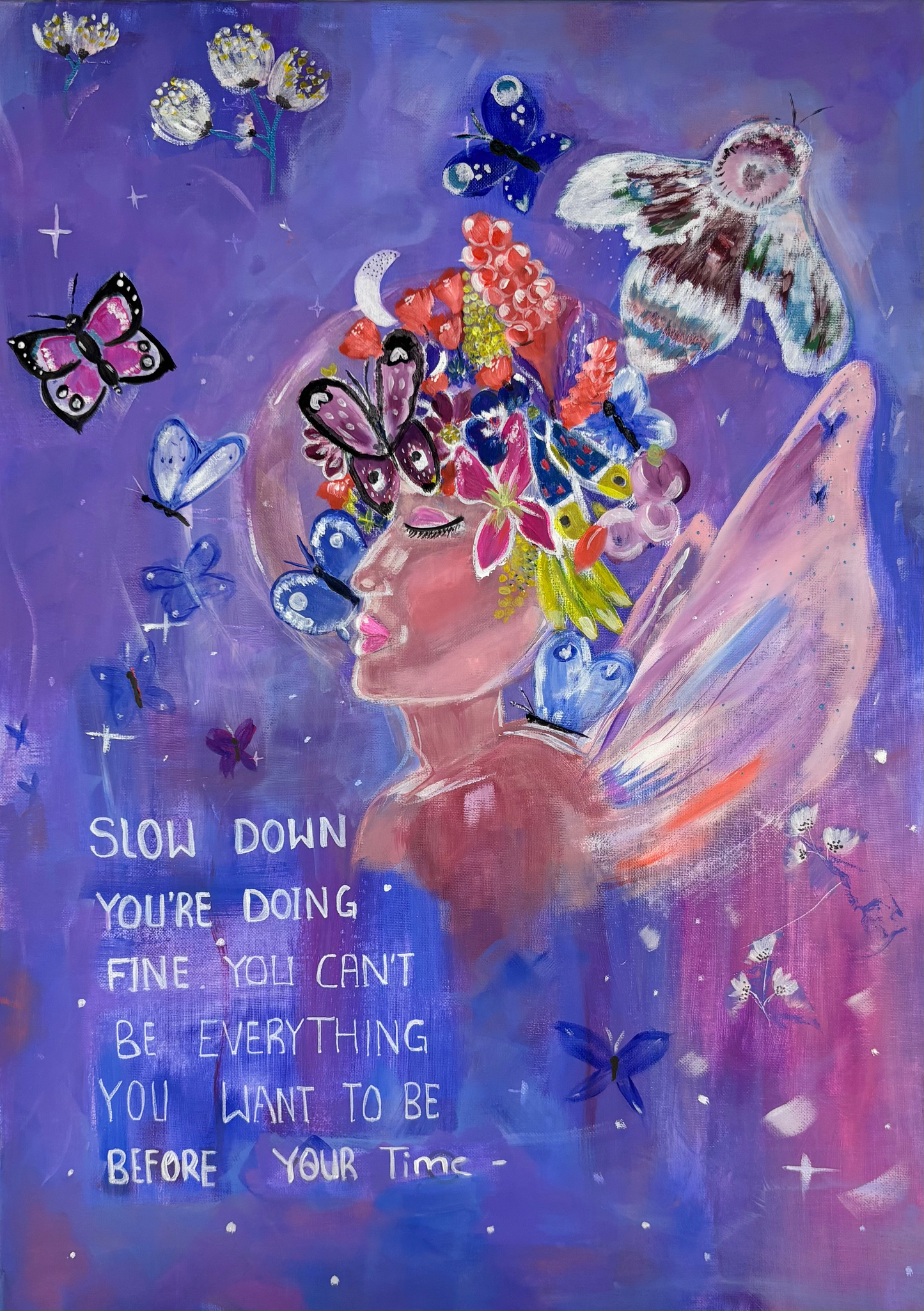 Original painting "Metamorphosis of Life"