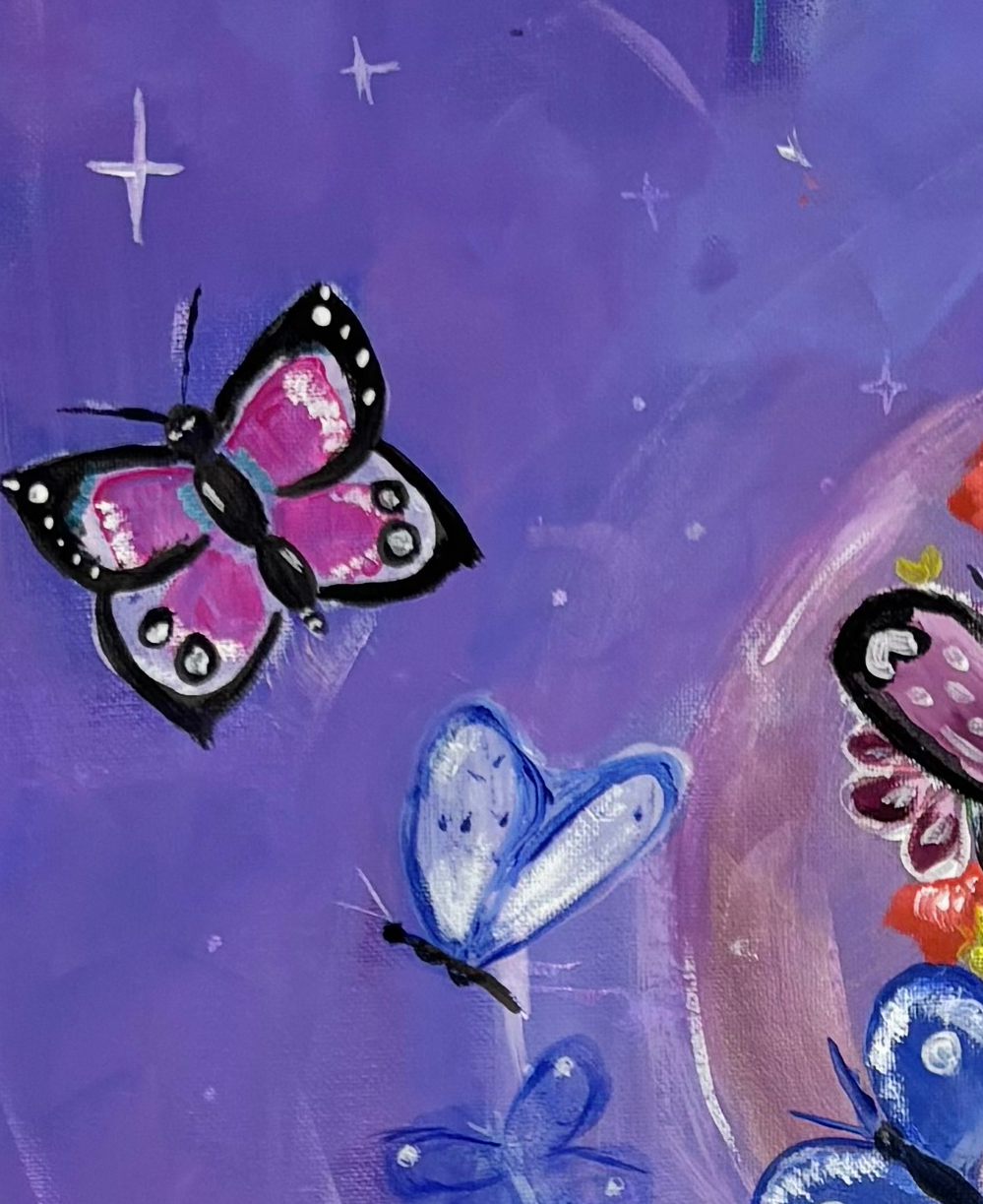 Original painting "Metamorphosis of Life"