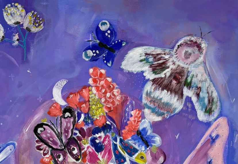 Original painting "Metamorphosis of Life"