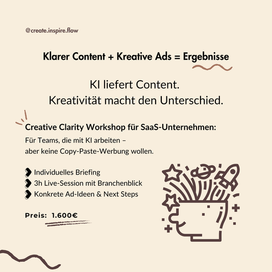 Creative Clarity: 3-hour workshop for effective SaaS ads
