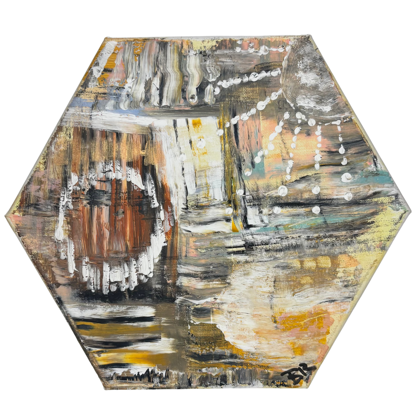 Originalgemälde "Verborgene Strukturen"