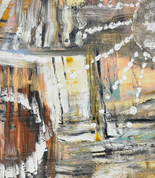 Originalgemälde "Verborgene Strukturen"